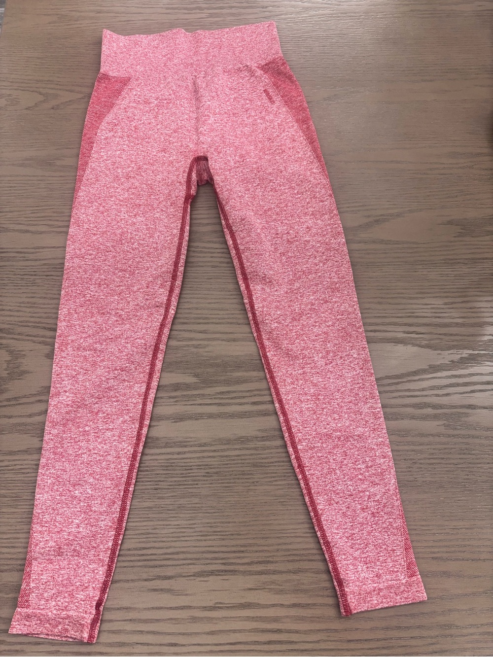 Gymshark Pink Heather High-Waist Leggings